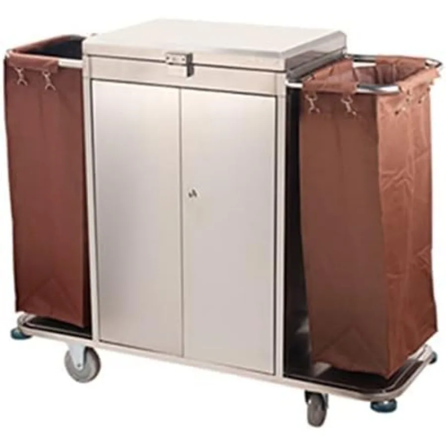Hotel Service Cart - Heavy-Duty Rolling ge Trolley for Laundry and Cleaning Space-Saving nizer Perfect for Commercial Use and e
Hotel Service Cart - Heavy-Duty Rolling ge Trolley for Laundry and Cleaning Space-Saving nizer Perfect for Commercial Use and e