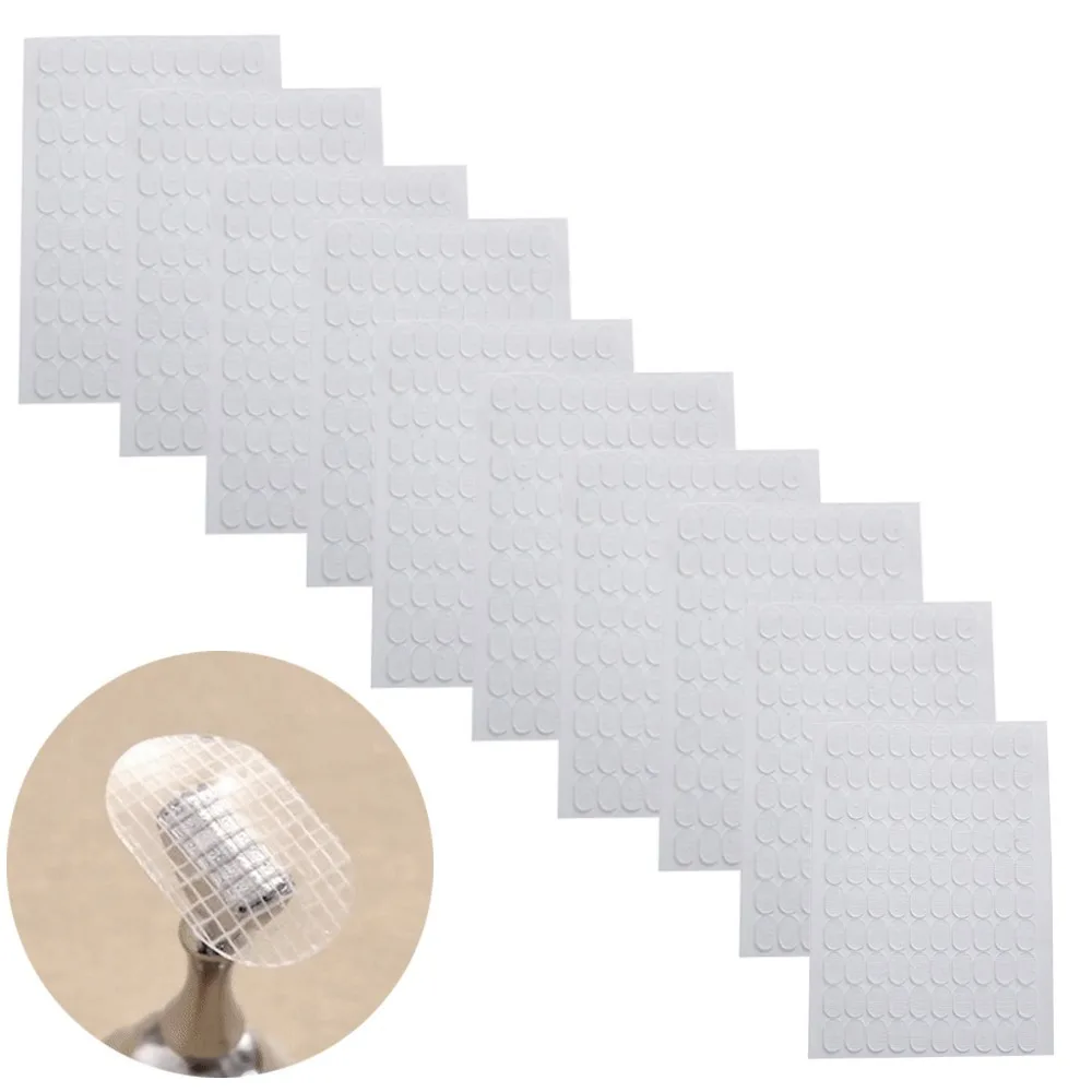 1000Pcs Double-Sided Nail Stand Double Sided Tape Transparent Mesh Nail Support Tape Pre-Cut No-Trace False Nails Jelly Tape
1000Pcs Double-Sided Nail Stand Double Sided Tape Transparent Mesh Nail Support Tape Pre-Cut No-Trace False Nails Jelly Tape