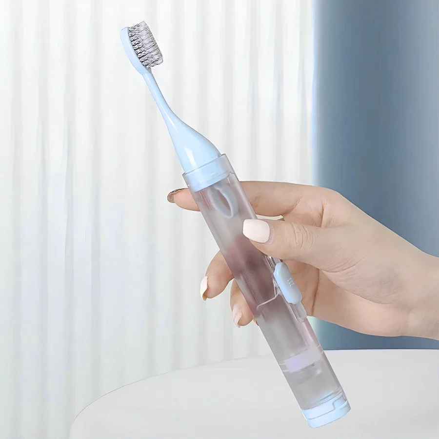 Portable Travel Toothbrush Adult Soft Bristled Folding Toothbrush,Non Disposable Toiletrie - Ideal for On-the-Go Oral Care
Portable Travel Toothbrush Adult Soft Bristled Folding Toothbrush,Non Disposable Toiletrie - Ideal for On-the-Go Oral Care