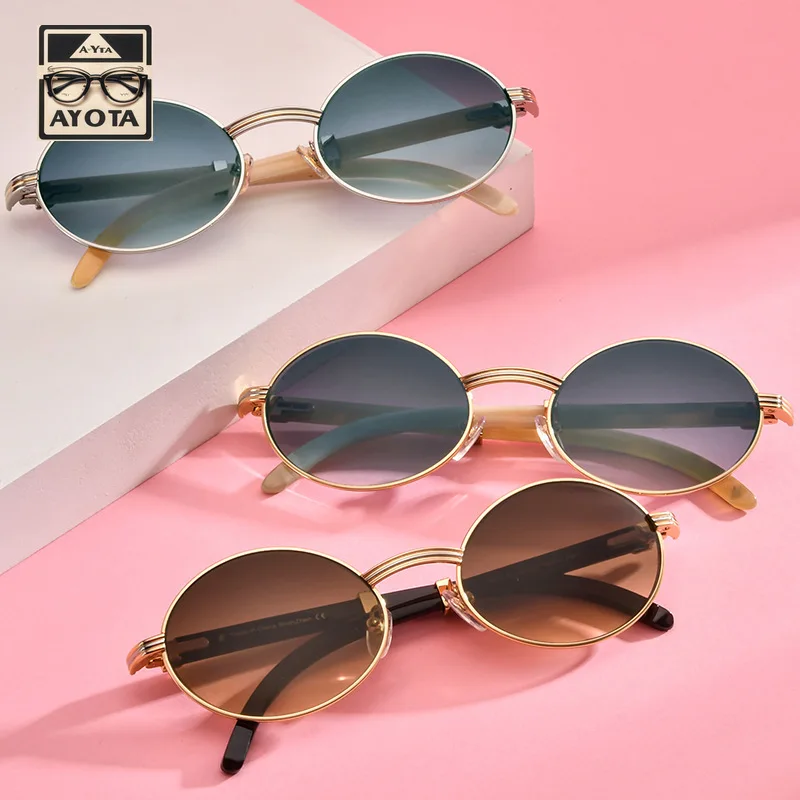 2025 Retro Round Full-frame Natural Water Buffalo Horn Sunglasses High-quality Outdoor Uv400 Protective Sunglasses Men Women
2025 Retro Round Full-frame Natural Water Buffalo Horn Sunglasses High-quality Outdoor Uv400 Protective Sunglasses Men Women