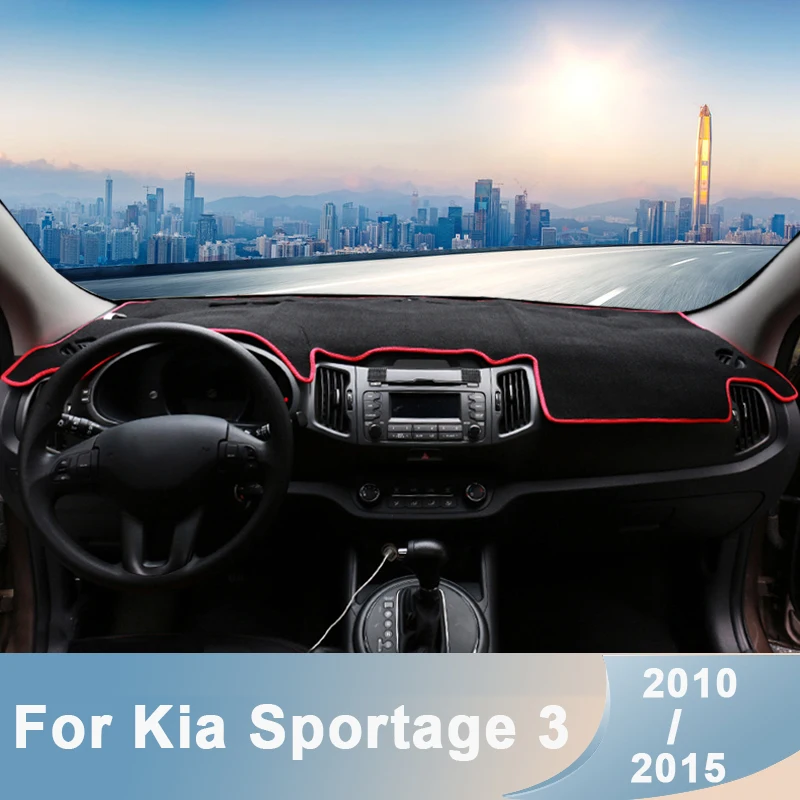 Чехол для приборной панели автомобиля Kia Sportage 3 R 2010 2011 2012 2013 2014 2015 LHD RHD, солнцезащитный козырек, Нескользящие аксессуары
Чехол для приборной панели автомобиля Kia Sportage 3 R 2010 2011 2012 2013 2014 2015 LHD RHD, солнцезащитный козырек, Нескользящие аксессуары