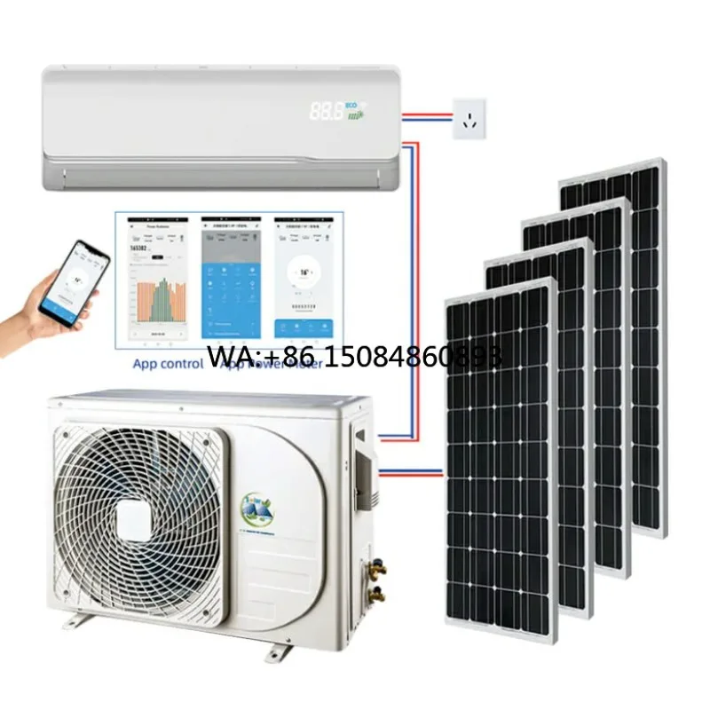 AC/DC Hybrid Solar Air Conditioner for Home, Easy Installation with Solar Energy Support
AC/DC Hybrid Solar Air Conditioner for Home, Easy Installation with Solar Energy Support