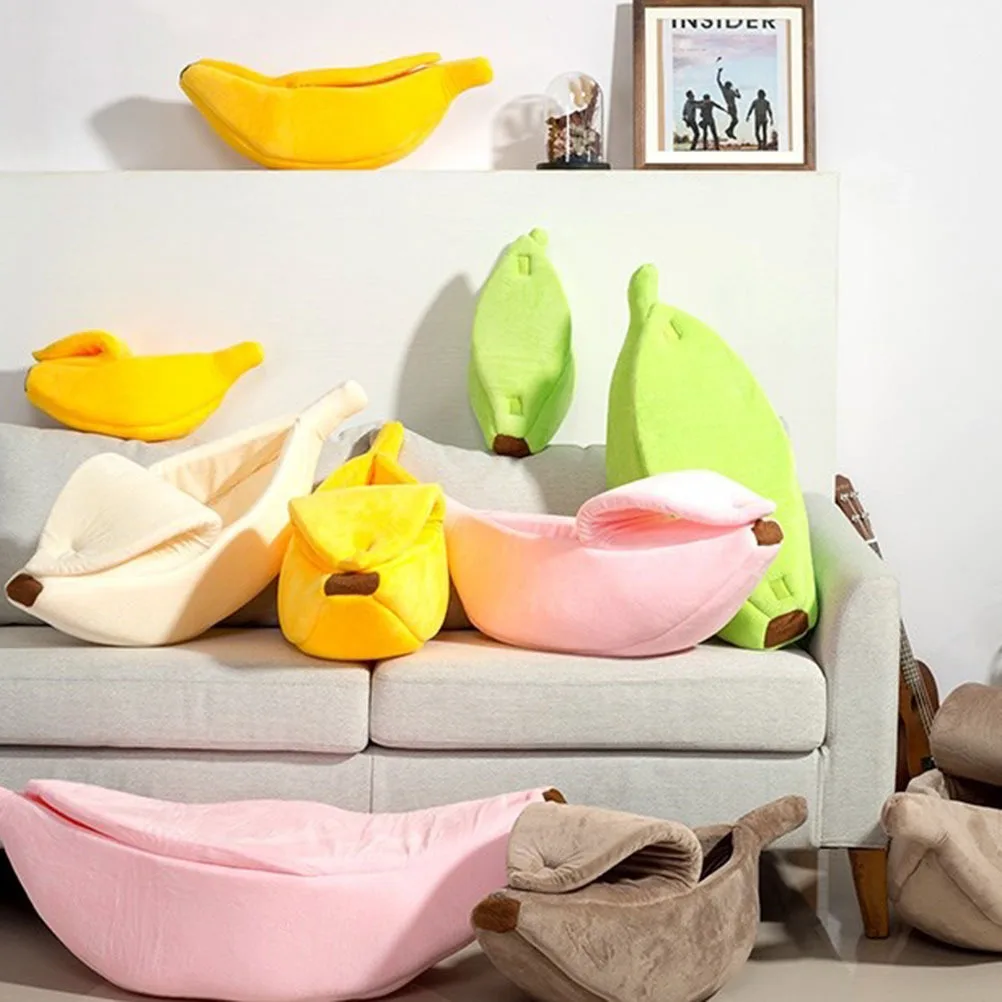 Green M Size Warm Pet Nest Bed Banana Design - Soft Comfortable Sleeping Pad for Cats Dogs Multi-Use for Floor Sofa Bed Car
Green M Size Warm Pet Nest Bed Banana Design - Soft Comfortable Sleeping Pad for Cats Dogs Multi-Use for Floor Sofa Bed Car