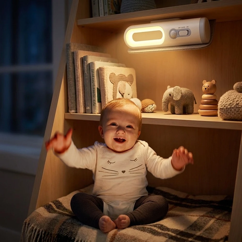 2 in 1 Motion Sensor Night Light Portable Flashlight Eye Care Soft Light Lamp No Blue Light No Flicker No Glare for Bedroom Bath
2 in 1 Motion Sensor Night Light Portable Flashlight Eye Care Soft Light Lamp No Blue Light No Flicker No Glare for Bedroom Bath