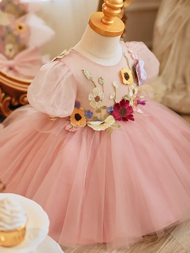 Toddler Girls Dress 2024 Children Formal Dresses Kids Girl Flower Appliques Big Bow 1st Birthday Dress Baby Girls Ceremony Frock
Toddler Girls Dress 2024 Children Formal Dresses Kids Girl Flower Appliques Big Bow 1st Birthday Dress Baby Girls Ceremony Frock