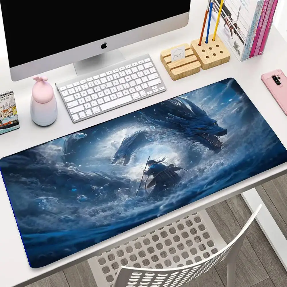 Dragon Warrior Fantasy theme game mouse pad, high-definition printed computer laptop desktop pads, anti-slip rubber base carpet
Dragon Warrior Fantasy theme game mouse pad, high-definition printed computer laptop desktop pads, anti-slip rubber base carpet