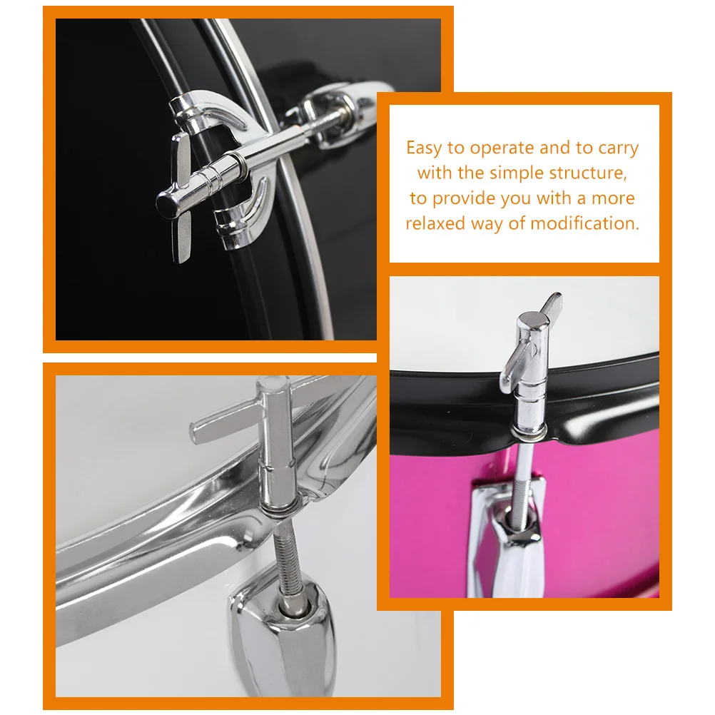 2 Pcs Drum Wrench Percussion Tuning Drums Wrenches Key Bit Instrument Keys Tool
2 Pcs Drum Wrench Percussion Tuning Drums Wrenches Key Bit Instrument Keys Tool