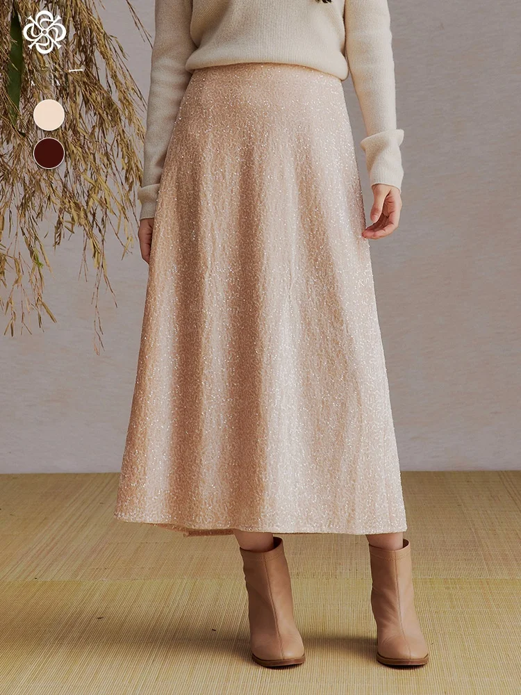 Winter Commute A-Line Long Skirt Red Brown Rice Apricot Versatile Elegant Simple City Painting Half Skirt Polyester Fiber
Winter Commute A-Line Long Skirt Red Brown Rice Apricot Versatile Elegant Simple City Painting Half Skirt Polyester Fiber