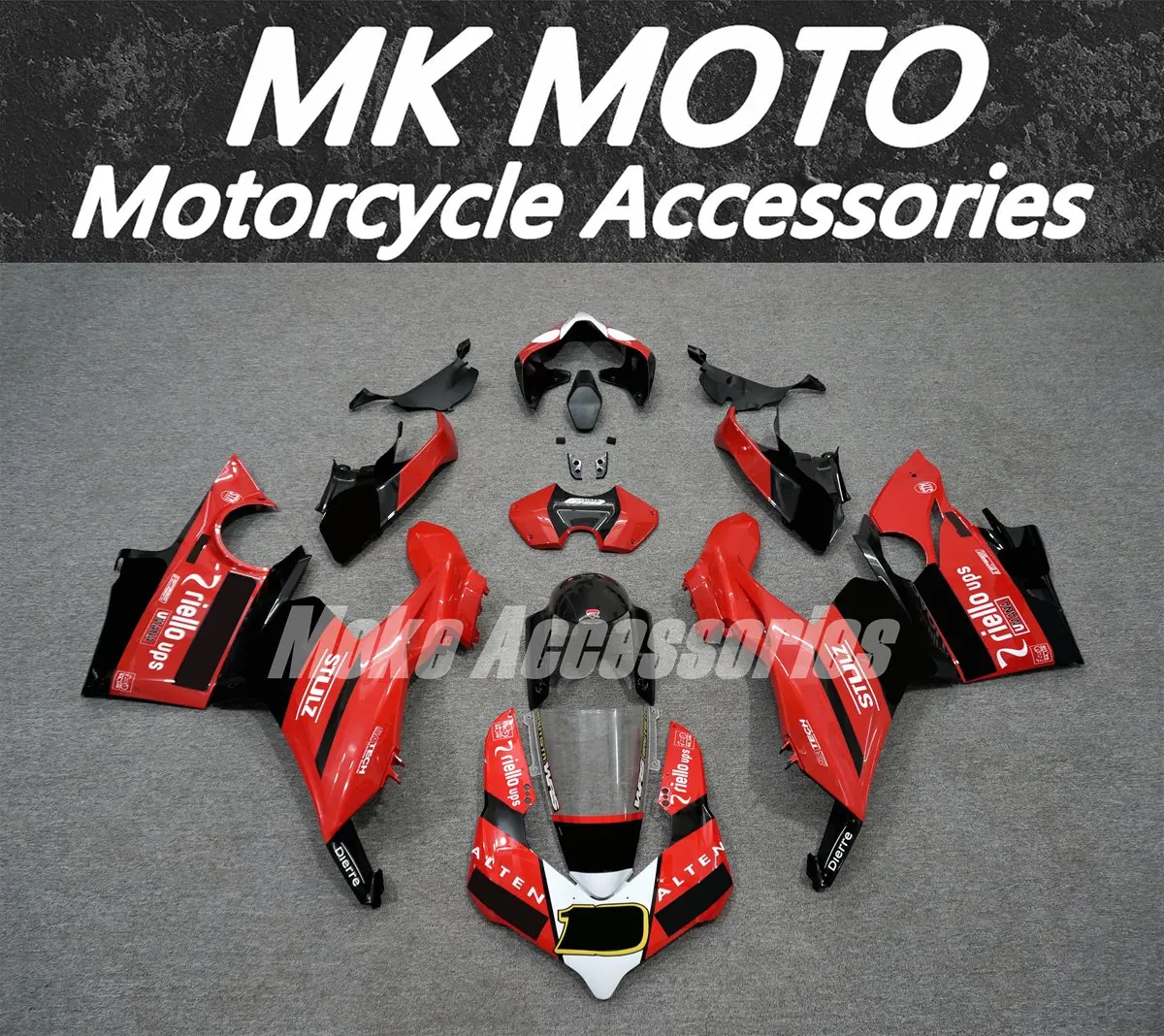 Комплект обвесов Moke Moto для мотоциклов Panigale V4/V4S 2018-2020, ABS-пластик, черный, красный, белый
Комплект обвесов Moke Moto для мотоциклов Panigale V4/V4S 2018-2020, ABS-пластик, черный, красный, белый