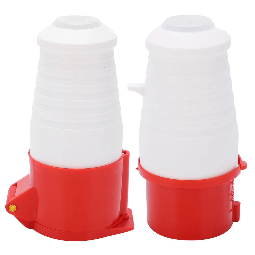 380‐415 В, 16 А, промышленный разъем, 5-контактный, 3-фазный, 3P + N + E, комплект промышленного разъема, IP44, водонепроницаемая вилка
380‐415 В, 16 А, промышленный разъем, 5-контактный, 3-фазный, 3P + N + E, комплект промышленного разъема, IP44, водонепроницаемая вилка