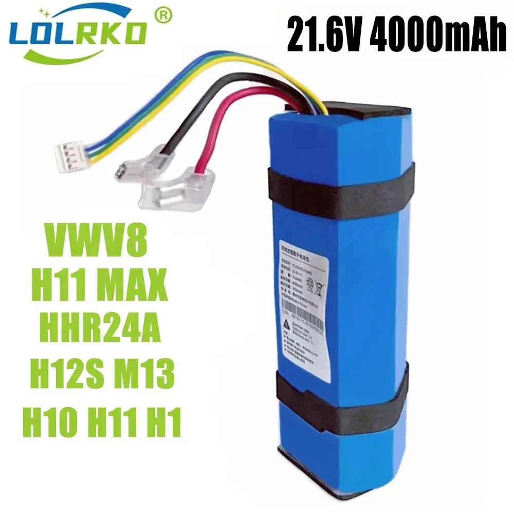 Новый литий-ионный аккумулятор для Dreame H11 MAX H12 VWV8 VWV9, ручной беспроводной умный пылесос для влажной и сухой уборки, аксессуары, батарея 4000 мАч
Новый литий-ионный аккумулятор для Dreame H11 MAX H12 VWV8 VWV9, ручной беспроводной умный пылесос для влажной и сухой уборки, аксессуары, батарея 4000 мАч