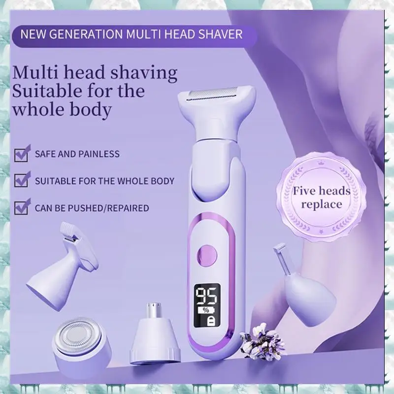 Caci LCD Display Women's Shaver Hair Removal Device Hair Removal Tool Face Removers For Body Full Body Shaver
Caci LCD Display Women's Shaver Hair Removal Device Hair Removal Tool Face Removers For Body Full Body Shaver