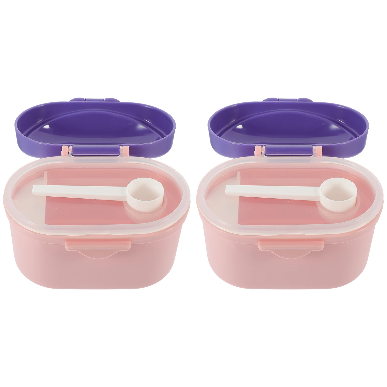 2pcs Milk Powder Container Baby Formula Dispenser Infant Food Storage Box Leakproof Travel Container Round Hole Design Easy
2pcs Milk Powder Container Baby Formula Dispenser Infant Food Storage Box Leakproof Travel Container Round Hole Design Easy