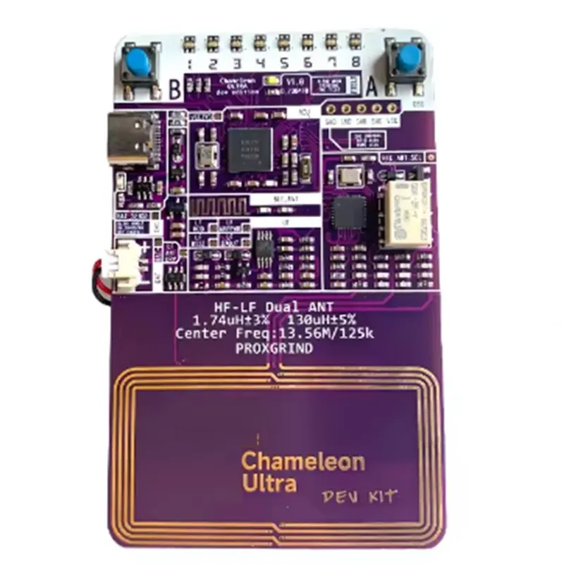 【РЕКОМЕНДУЕМ】Новый комплект для разработки Chameleon Ultra: бесконтактный эмулятор смарт-карт, совместимый со стандартом NFC
【РЕКОМЕНДУЕМ】Новый комплект для разработки Chameleon Ultra: бесконтактный эмулятор смарт-карт, совместимый со стандартом NFC