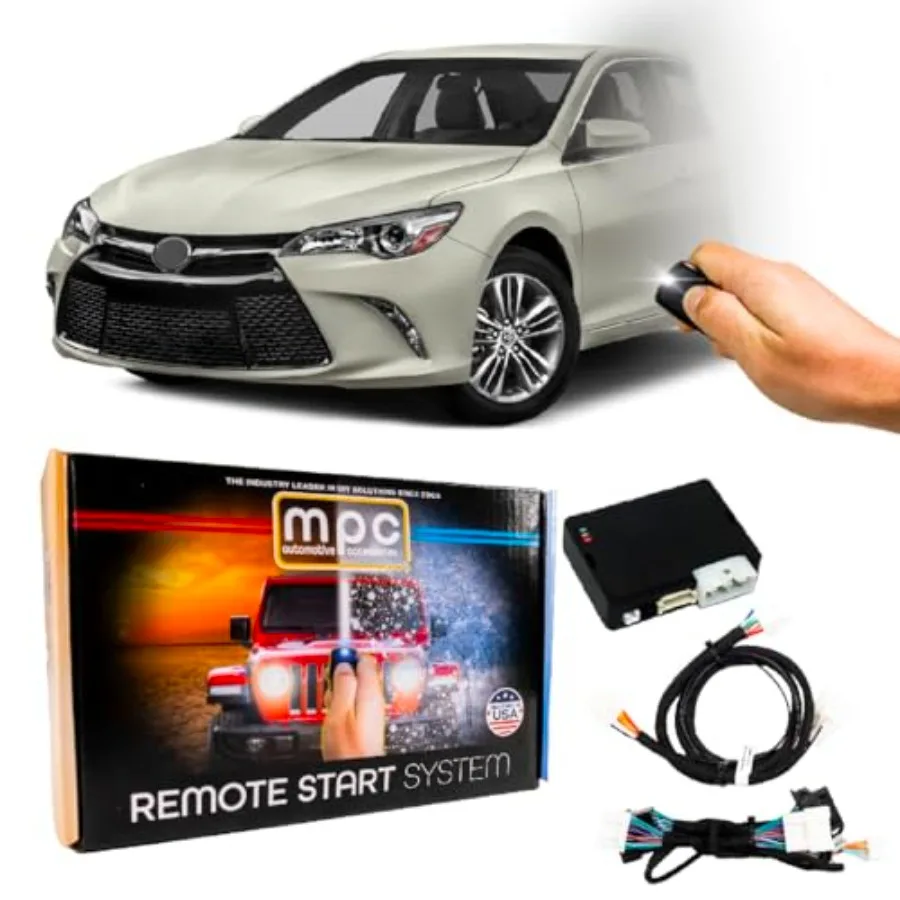 MPC Remote Start Kit Compatible with Toyota Camry 20152017 for Easy Vehicle Activation in Daily Commute and Cold Weather Drivin
MPC Remote Start Kit Compatible with Toyota Camry 20152017 for Easy Vehicle Activation in Daily Commute and Cold Weather Drivin