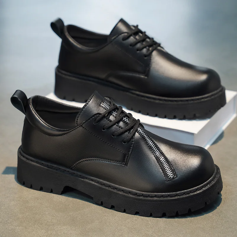 Comfortable men slip on shoes business formal style soft leather anti slip sole lightweight for daily social interactions
Comfortable men slip on shoes business formal style soft leather anti slip sole lightweight for daily social interactions