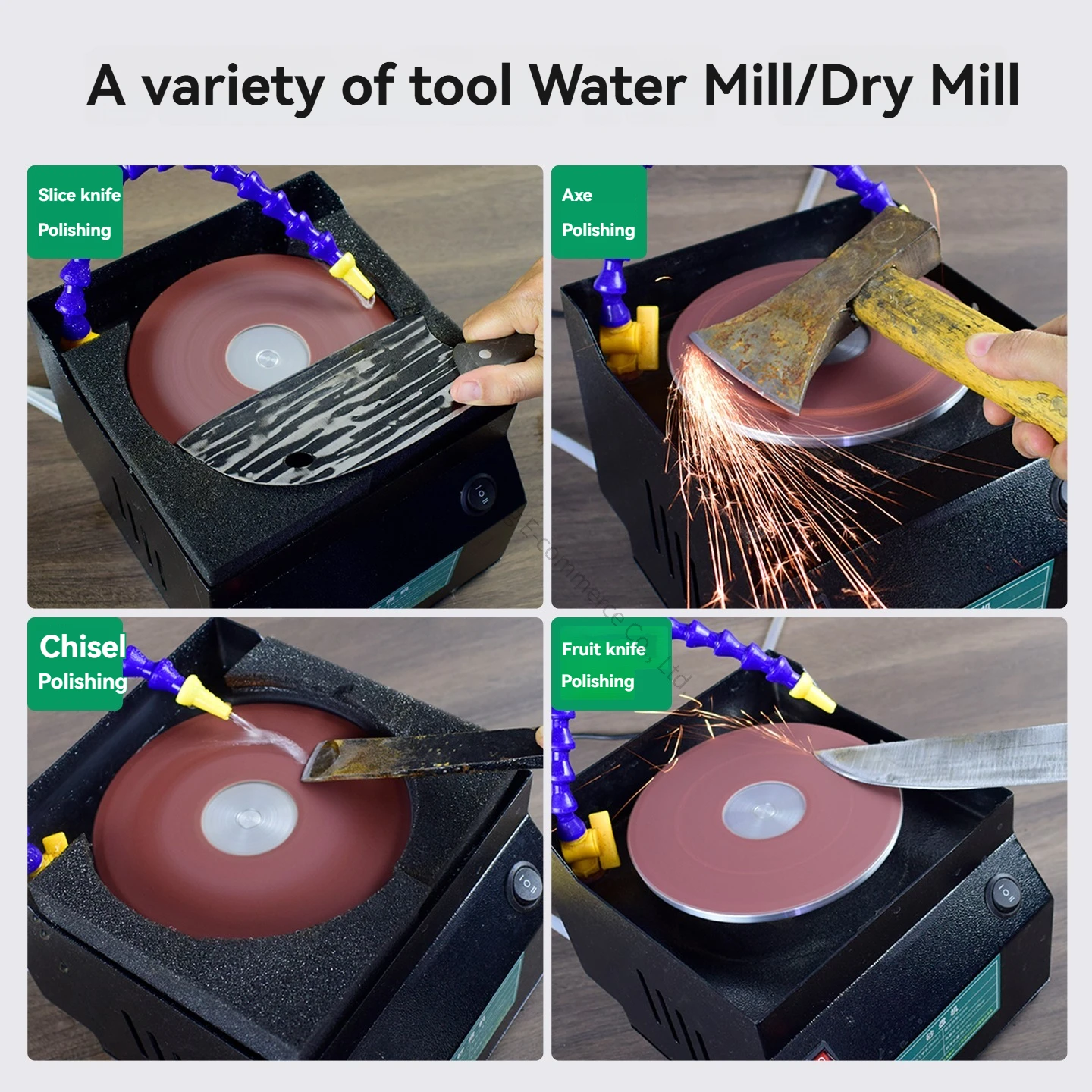 New Water-cooled Circulating Knife Sharpener, Water Sandblasting Belt Machine, Electric Knife Sharpener, Kitchen Knife Scissors
New Water-cooled Circulating Knife Sharpener, Water Sandblasting Belt Machine, Electric Knife Sharpener, Kitchen Knife Scissors