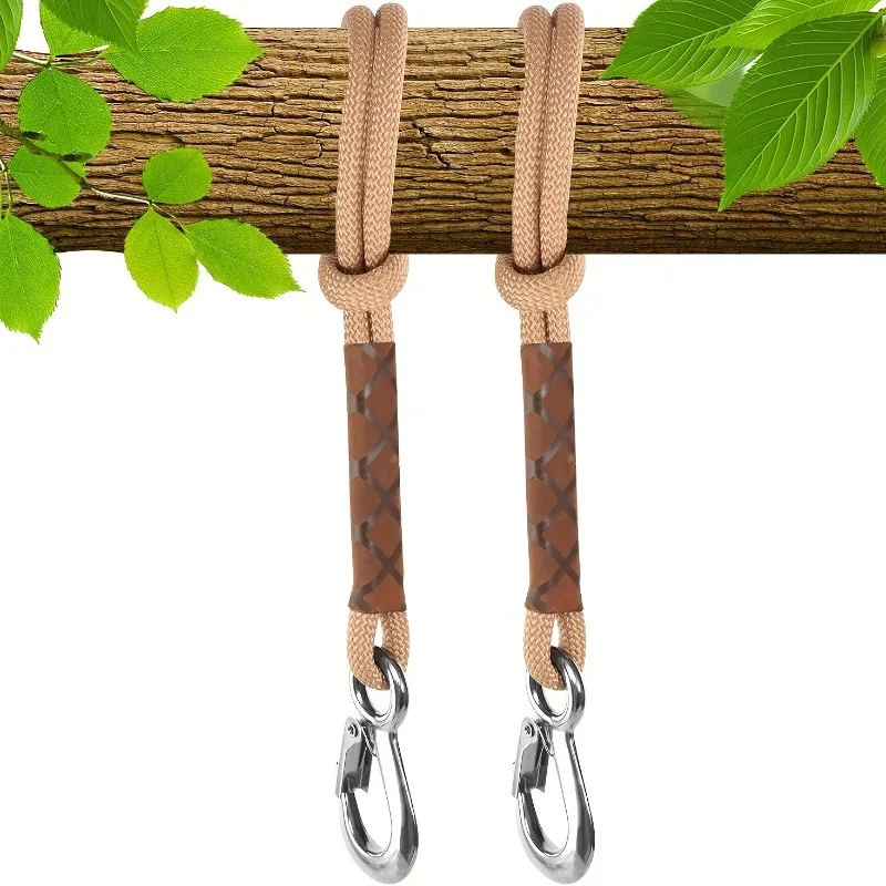 2pcs Heavy Duty Hammock Hanging Straps Tree Swing Chair Strap Rope for Yoga Swing Aerial Hammock Sling
2pcs Heavy Duty Hammock Hanging Straps Tree Swing Chair Strap Rope for Yoga Swing Aerial Hammock Sling