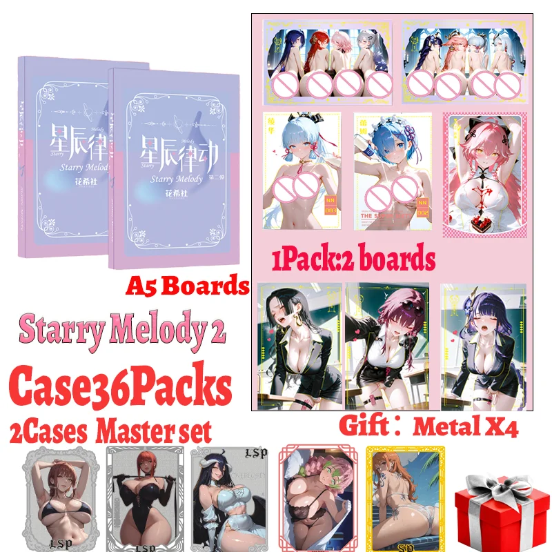 Latest Original Starry Melody Wave 2 A5 Boards Waifu Rem Spicy Girl Pure Charm Curve Uniform Swimsuit Bikini Cards kids Gifts
Latest Original Starry Melody Wave 2 A5 Boards Waifu Rem Spicy Girl Pure Charm Curve Uniform Swimsuit Bikini Cards kids Gifts