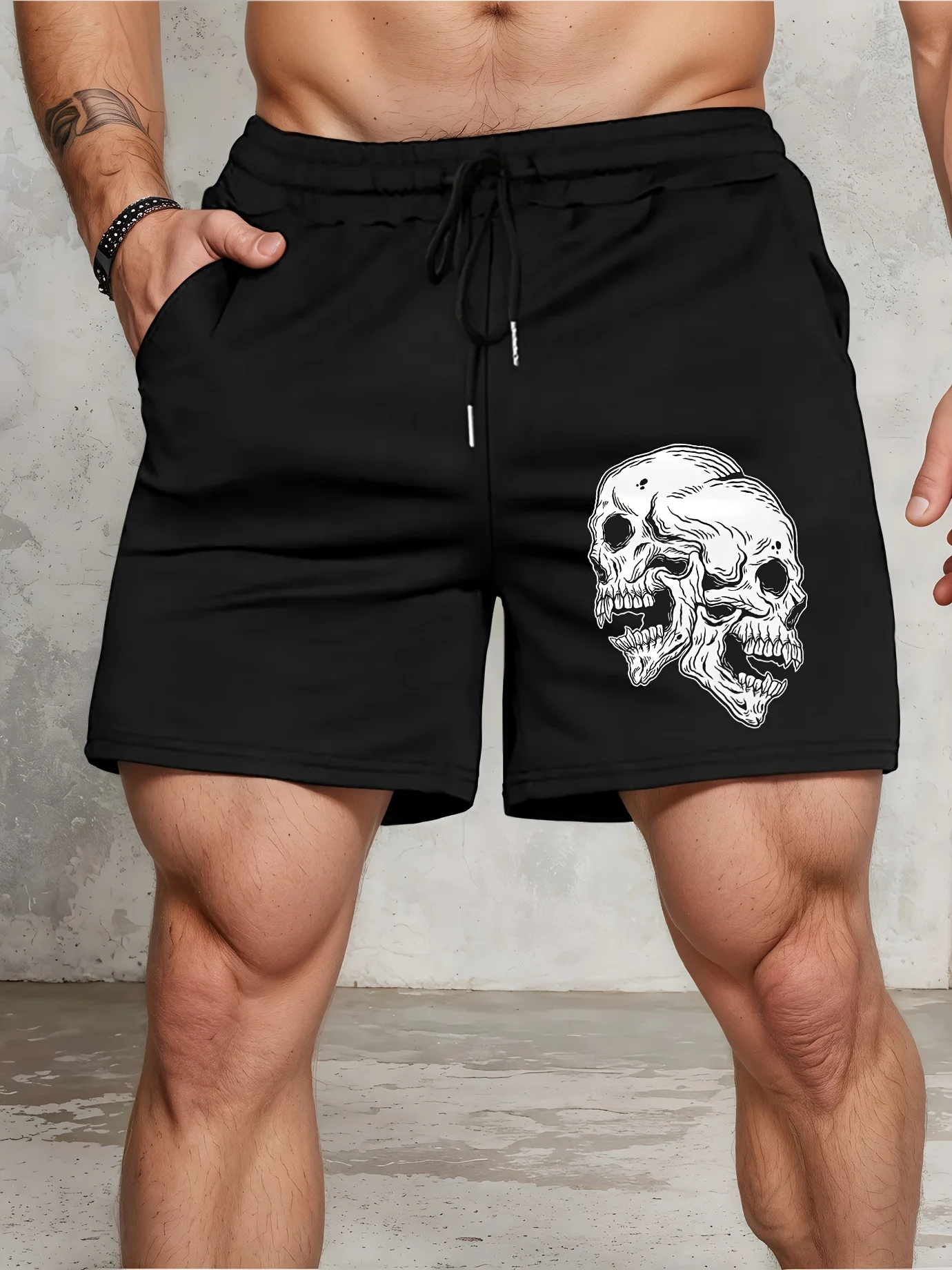 Men's Shorts Trend High Street Secondary Element Pattern Printed Leisure Sports Five-point Pants
Men's Shorts Trend High Street Secondary Element Pattern Printed Leisure Sports Five-point Pants