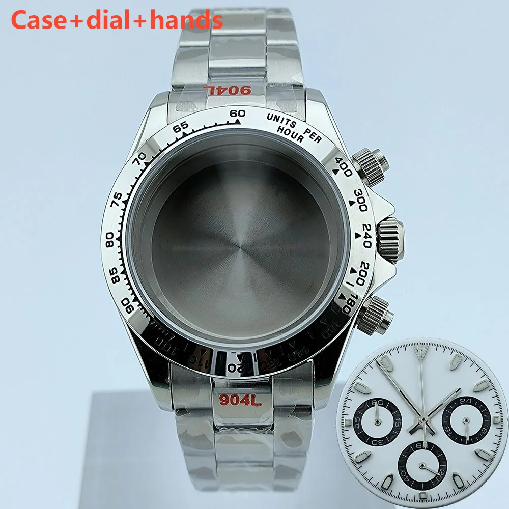 VK63 case Watch case men's chronograph quartz watch 29mm dial suitable for VK63 movement watch accessories
VK63 case Watch case men's chronograph quartz watch 29mm dial suitable for VK63 movement watch accessories