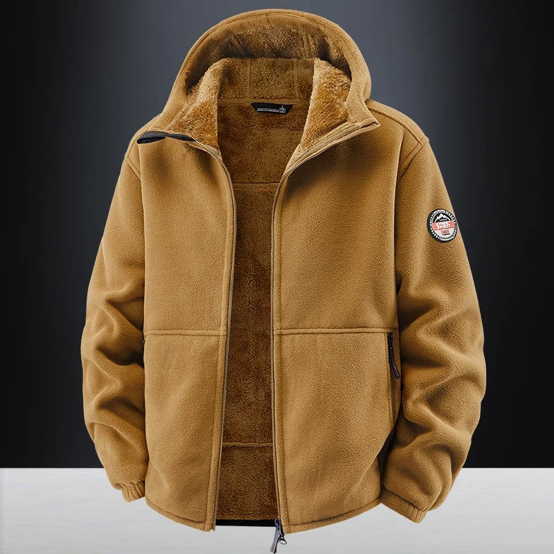 Новинка с флисовой подкладкой, повседневное пальто с капюшоном в корейском стиле, ветрозащитное замшевое пальто, верхняя одежда, новая мужская зимняя куртка, теплое пальто
Новинка с флисовой подкладкой, повседневное пальто с капюшоном в корейском стиле, ветрозащитное замшевое пальто, верхняя одежда, новая мужская зимняя куртка, теплое пальто