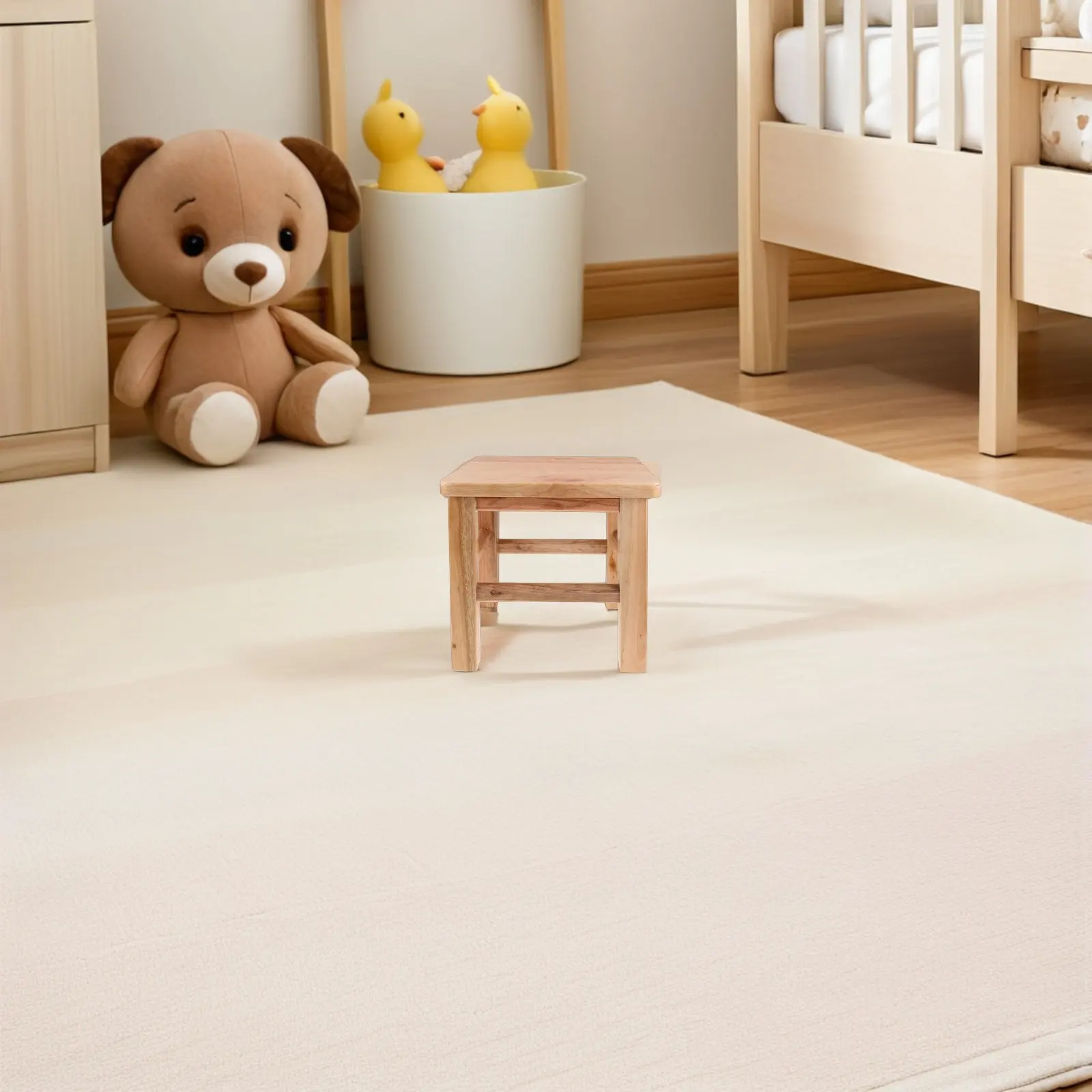 Kids Wooden Chair Natural Solid Wood Safe Round Corner Anti Slip Stool Nursery Step Stool Compact Kids Room Footstool Toddler
Kids Wooden Chair Natural Solid Wood Safe Round Corner Anti Slip Stool Nursery Step Stool Compact Kids Room Footstool Toddler
