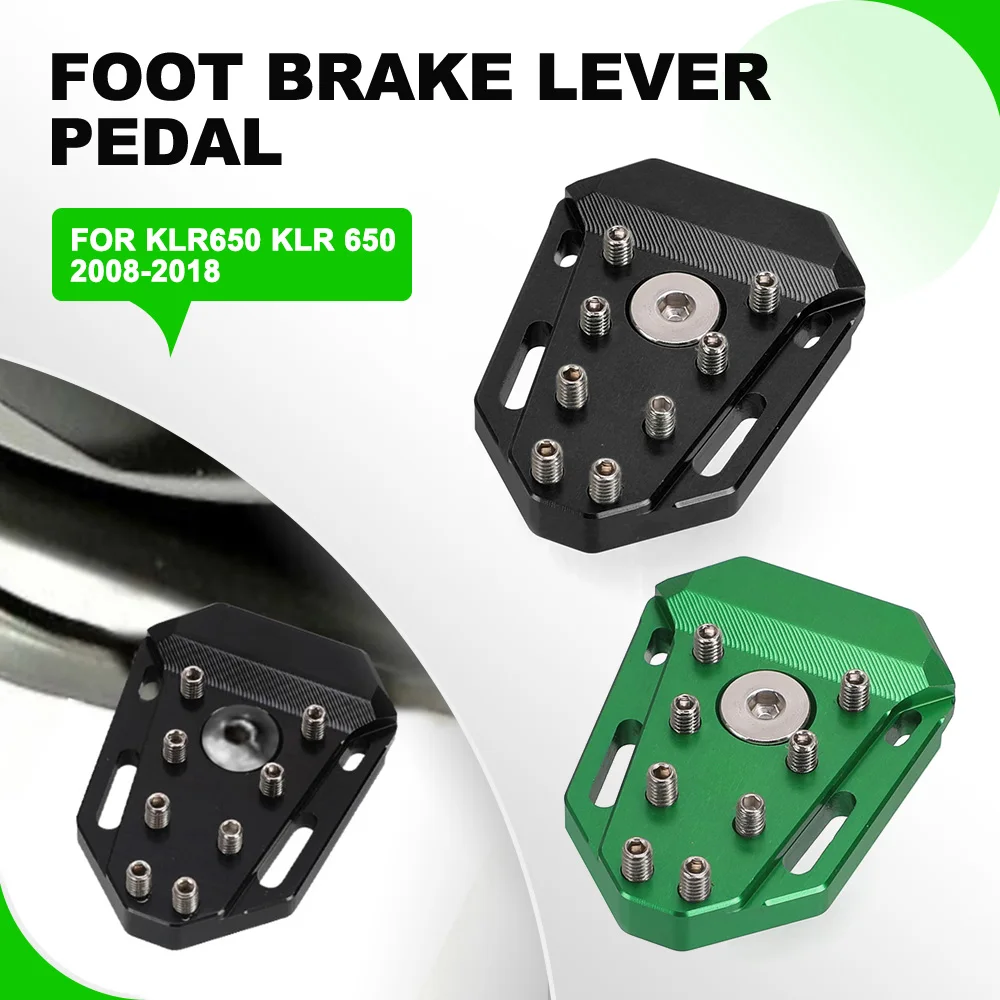Motorcycle KLR 650 Accessories Front Foot Brake Lever Footrest Pedal Enlarge Extension For Kawasaki KLR650 2008-2018 2017 2016
Motorcycle KLR 650 Accessories Front Foot Brake Lever Footrest Pedal Enlarge Extension For Kawasaki KLR650 2008-2018 2017 2016