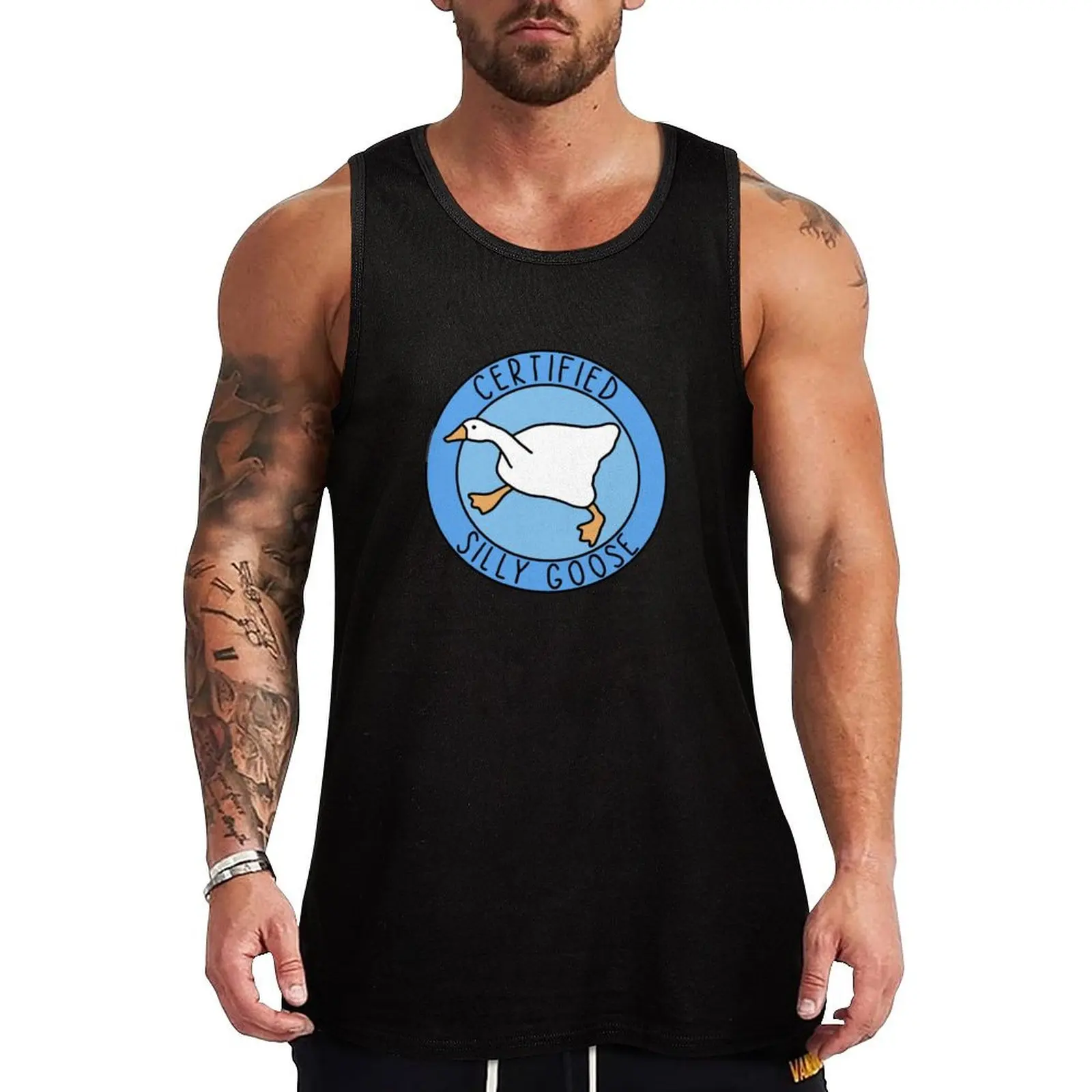 Certified Silly Goose Blue Tank Top anime clothes mens gym clothes running shirt underwear Men's fitness t-shirt
Certified Silly Goose Blue Tank Top anime clothes mens gym clothes running shirt underwear Men's fitness t-shirt