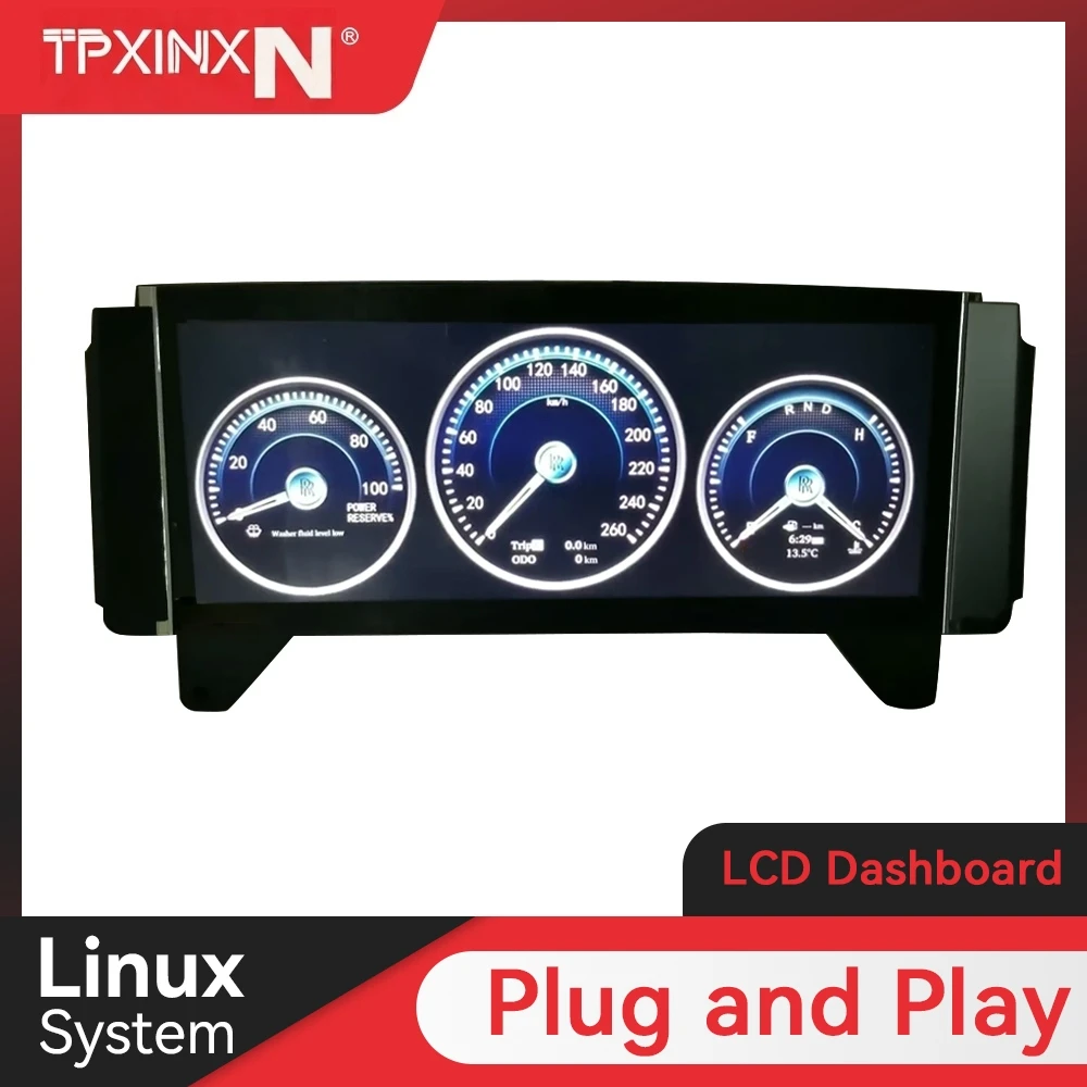 12.3 inch Screen For Rolls-Royce 2004 - 2013 Car LCD Dashboard Panel Virtual Cockpit Digital Cluster Instrument Speedometer
12.3 inch Screen For Rolls-Royce 2004 - 2013 Car LCD Dashboard Panel Virtual Cockpit Digital Cluster Instrument Speedometer