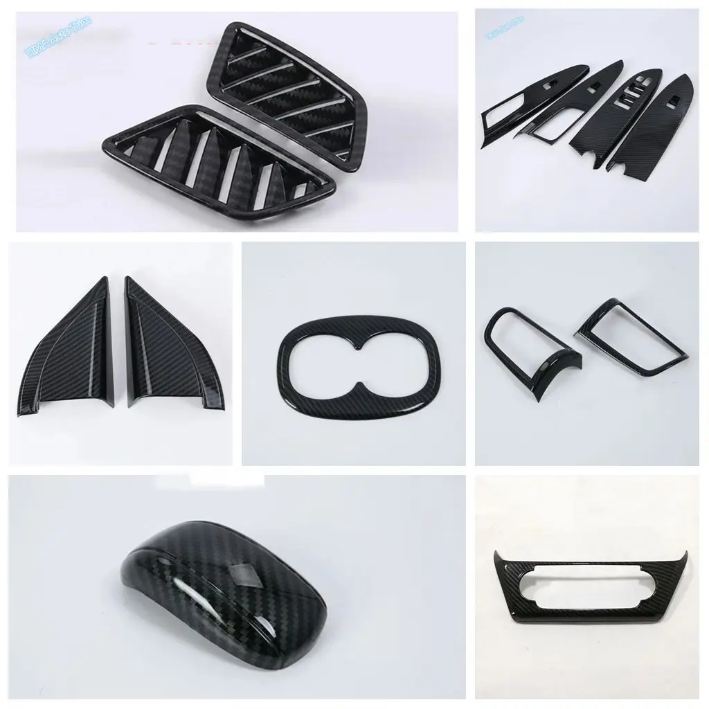For Mitsubishi Eclipse Cross 2018 - 2022 Carbon Fiber Look Cup Holder / Lift Button / Headlight Switch Cover Trim Accessories
For Mitsubishi Eclipse Cross 2018 - 2022 Carbon Fiber Look Cup Holder / Lift Button / Headlight Switch Cover Trim Accessories