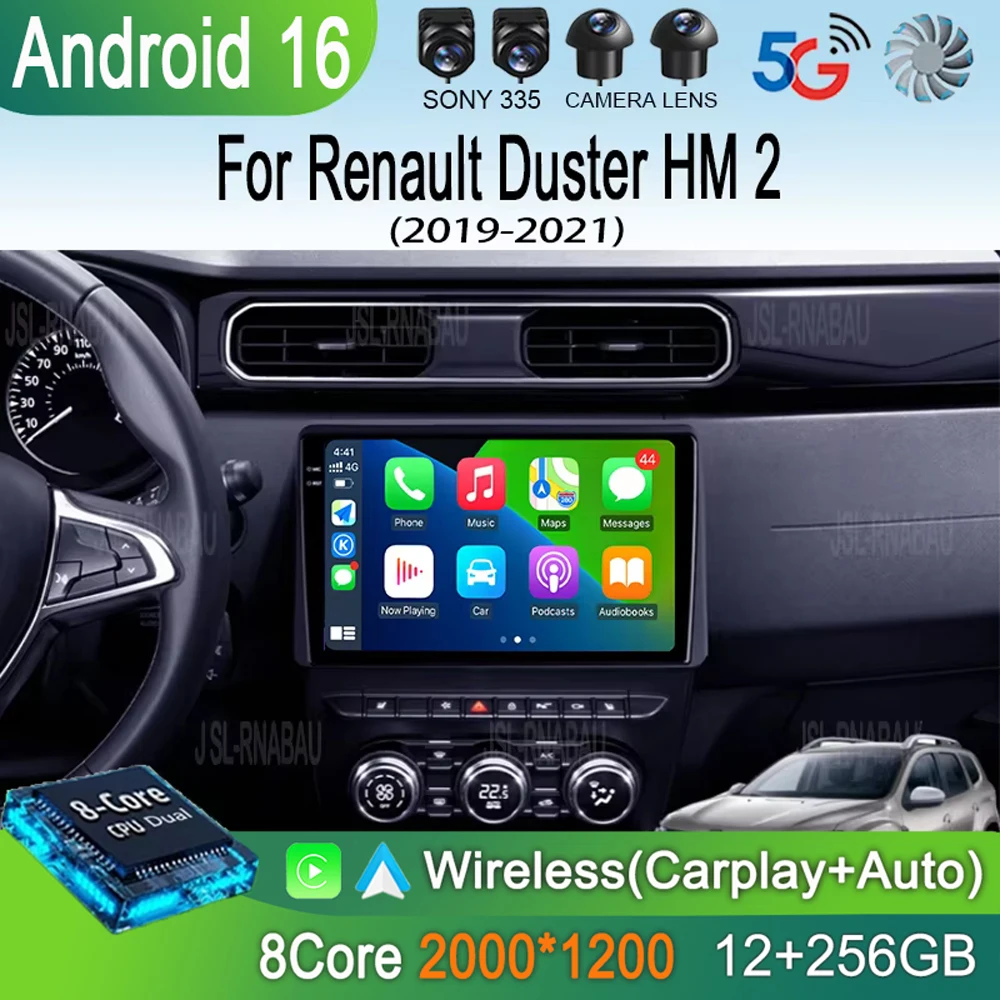 Автомагнитола 2din Android 16 для Renault Duster HM 2 2020-2021, Arkana 1 2019-2021, мультимедийный плеер с 4G, GPS, навигацией, CarPlay, AutoRadio
Автомагнитола 2din Android 16 для Renault Duster HM 2 2020-2021, Arkana 1 2019-2021, мультимедийный плеер с 4G, GPS, навигацией, CarPlay, AutoRadio