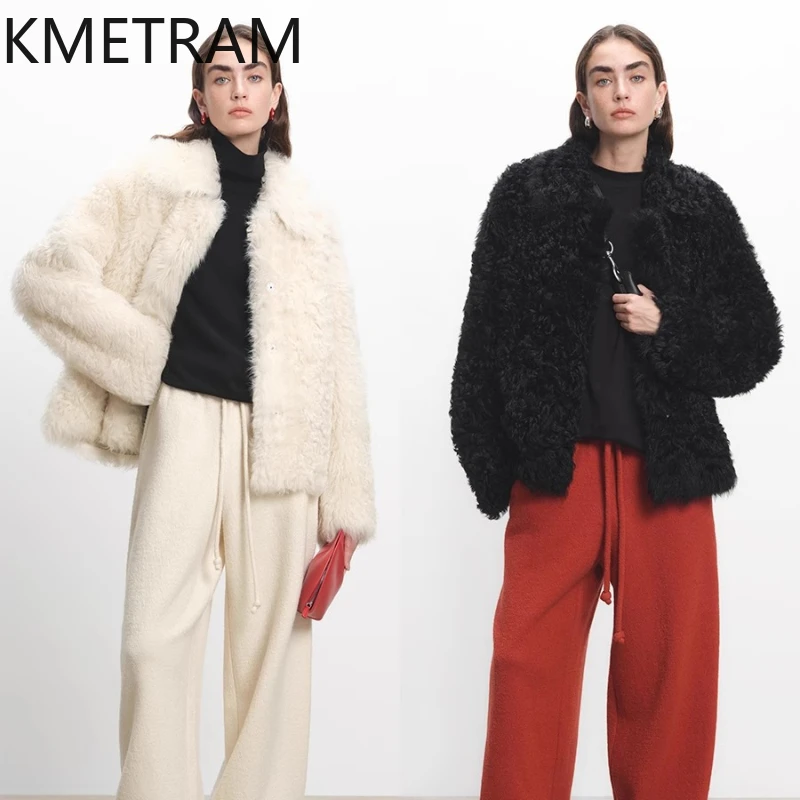 Двусторонняя меховая куртка из натуральной овчины тосканы, женская шуба высшего качества с лацканами из натурального меха, зимняя женская одежда 2025 abrigos
Двусторонняя меховая куртка из натуральной овчины тосканы, женская шуба высшего качества с лацканами из натурального меха, зимняя женская одежда 2025 abrigos