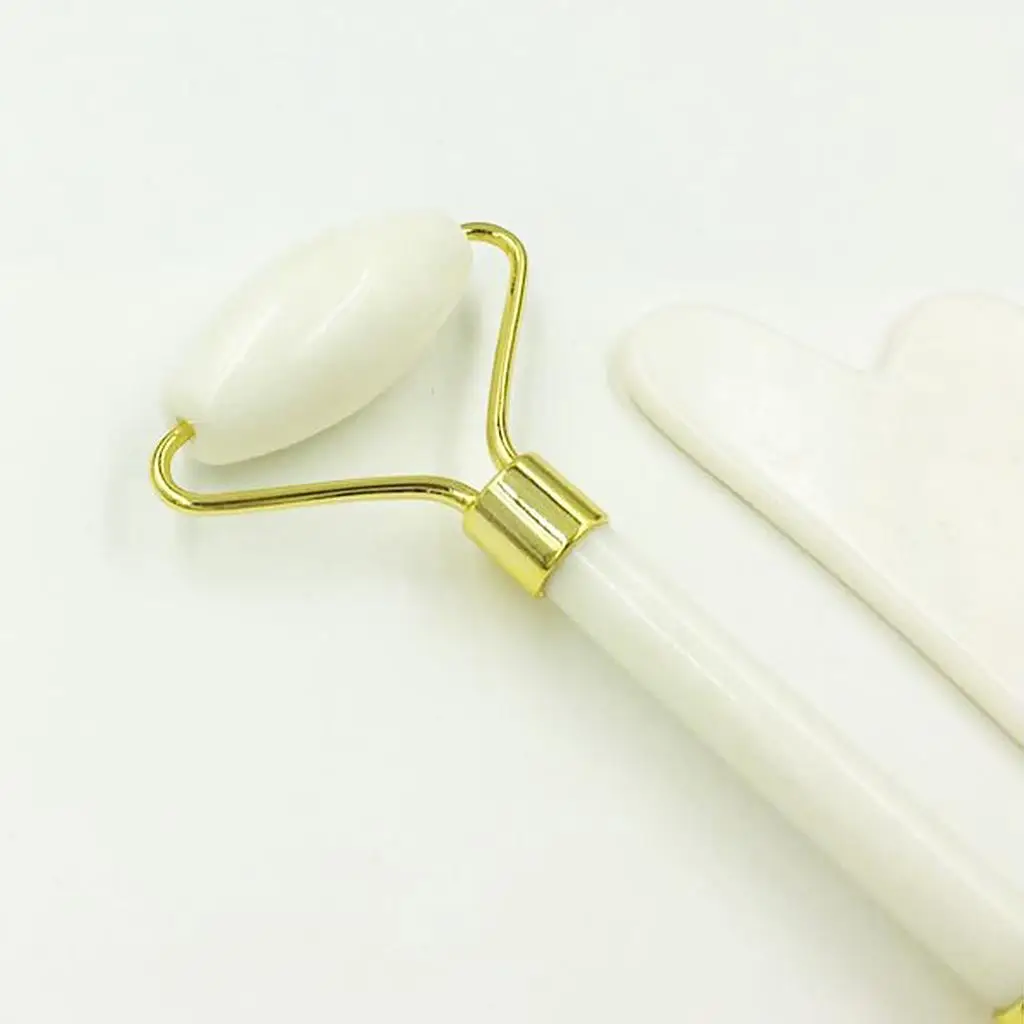 Dual Sided Jade Roller and Gua Sha Tools Kit Eye Neck Skin Care
Dual Sided Jade Roller and Gua Sha Tools Kit Eye Neck Skin Care