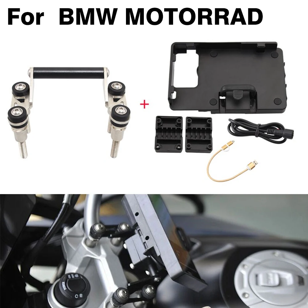 GPS Navigation Holder Phone Bracket Handlebar Mount For BMW F700GS F750GS F800GS F850GS R1200GS R1250GS
GPS Navigation Holder Phone Bracket Handlebar Mount For BMW F700GS F750GS F800GS F850GS R1200GS R1250GS