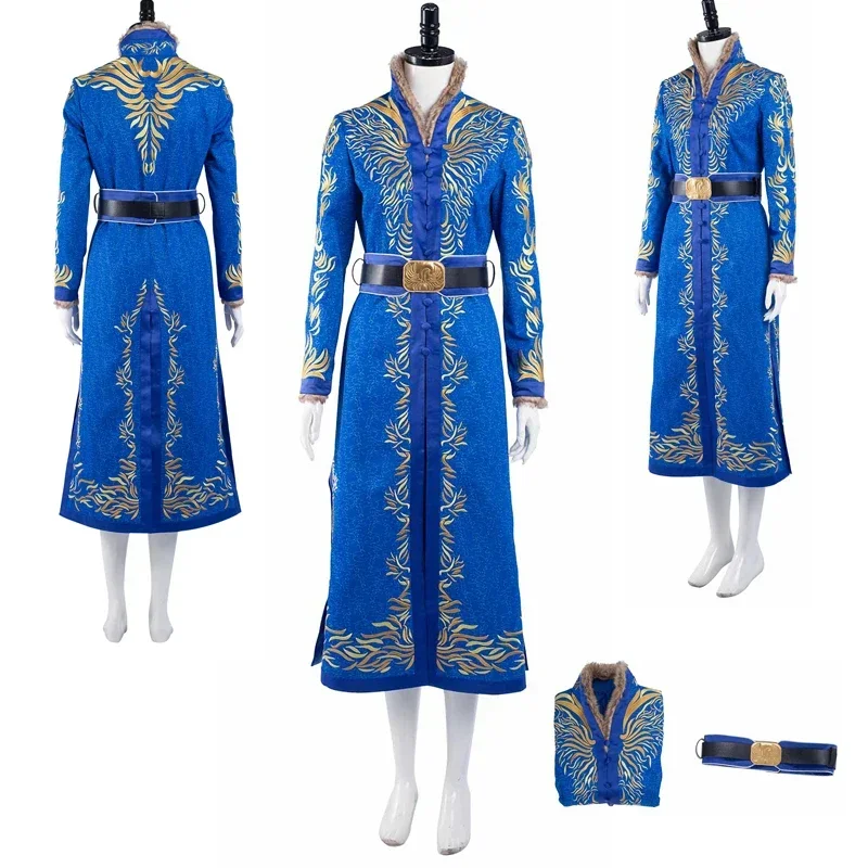 Alina Starkov Cosplay Costume Shadow Cos Bone Role Play Outfit Women Blue Dress Long Coat Belt Full Set Halloween Carnival S MN9
Alina Starkov Cosplay Costume Shadow Cos Bone Role Play Outfit Women Blue Dress Long Coat Belt Full Set Halloween Carnival S MN9