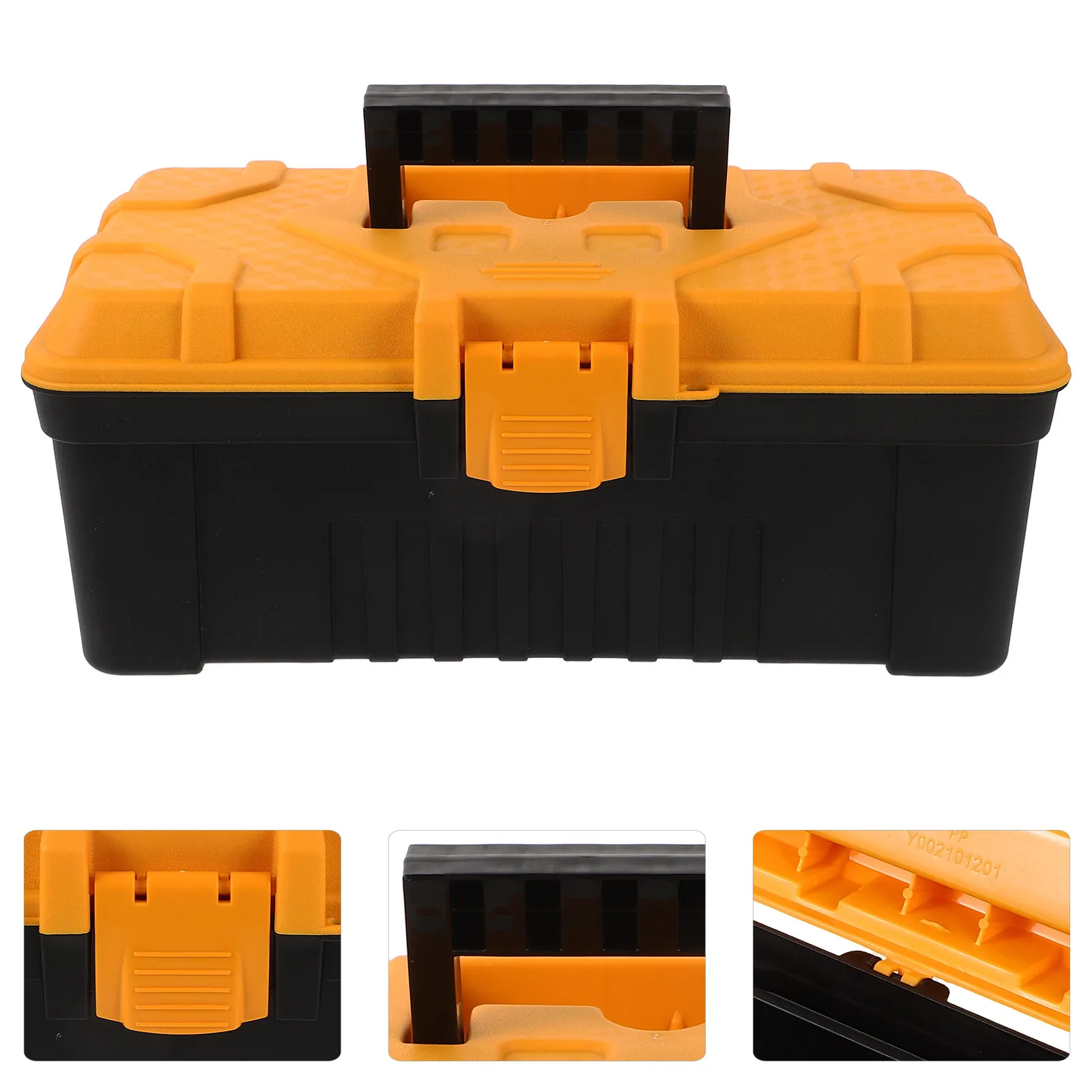 Portable Multi-Layer Tool Box Heavy-Duty PP Plastic Storage Case Lock Lightweight Handle for Handheld Tools
Portable Multi-Layer Tool Box Heavy-Duty PP Plastic Storage Case Lock Lightweight Handle for Handheld Tools