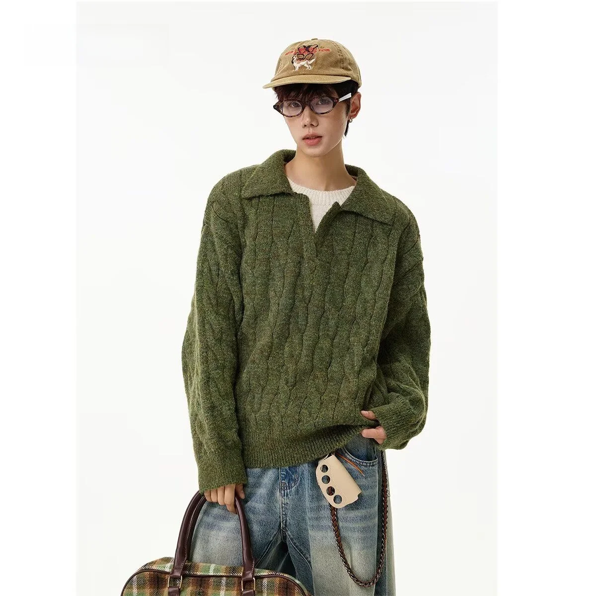 Faionable Long Sve Knitted Sweater with Double Zipper Collar Design Slimming Youthful Versatile Women's Autumn Winter Ne...
Faionable Long Sve Knitted Sweater with Double Zipper Collar Design Slimming Youthful Versatile Women's Autumn Winter Ne...