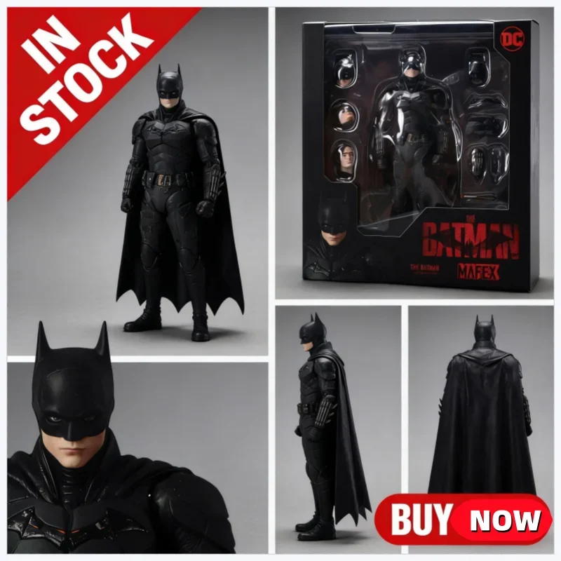 New In Stock Anime Figurines The Batman Mafex 188 Robert Pattinson Movie Version Figurine Justice League Batman Action Kids Toy
New In Stock Anime Figurines The Batman Mafex 188 Robert Pattinson Movie Version Figurine Justice League Batman Action Kids Toy