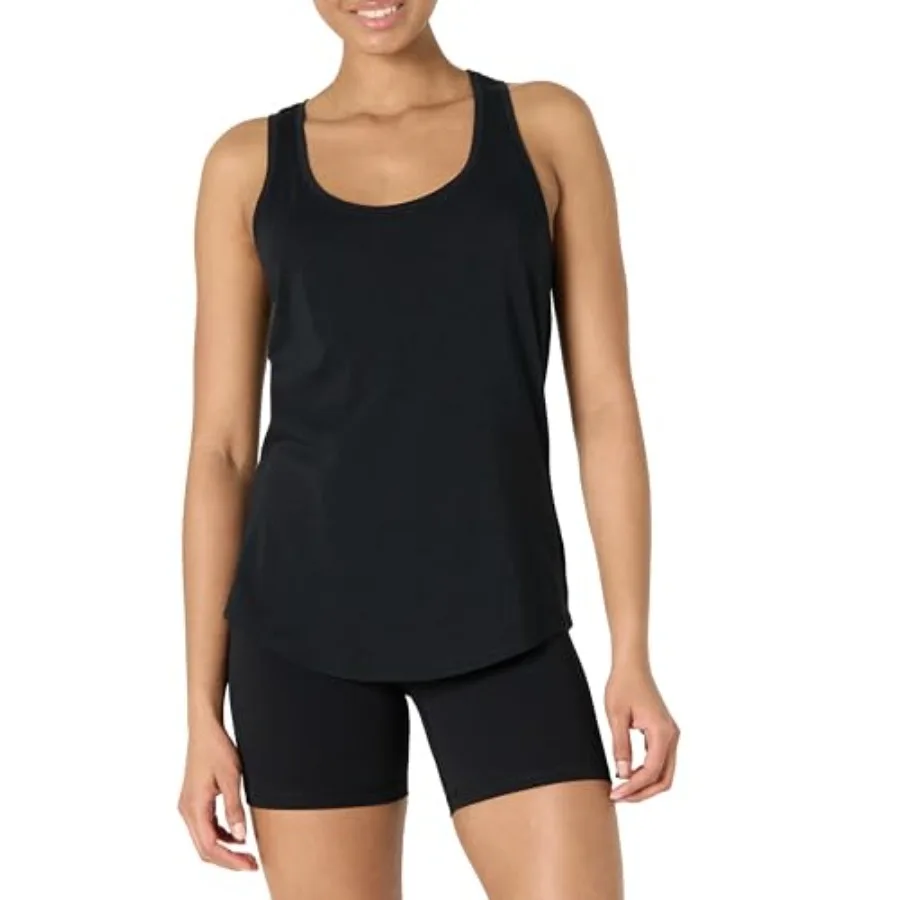 Women's Active Soft Cotton Modal Scoop Neck Racerback Relaxed Fit Lightweight Yoga Workout Tank Top
Women's Active Soft Cotton Modal Scoop Neck Racerback Relaxed Fit Lightweight Yoga Workout Tank Top