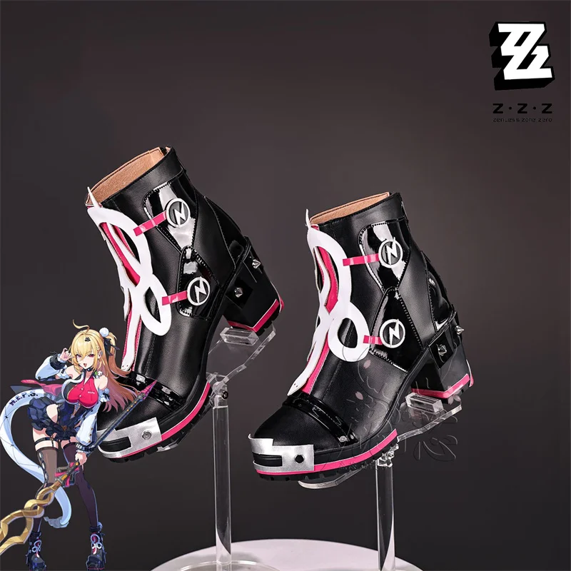 Game Zenless Zone Zero Cissia Cosplay Shoes Costume High Heels Shoes Boots Adult Women Men Accessories Halloween Party Foot Prop
Game Zenless Zone Zero Cissia Cosplay Shoes Costume High Heels Shoes Boots Adult Women Men Accessories Halloween Party Foot Prop