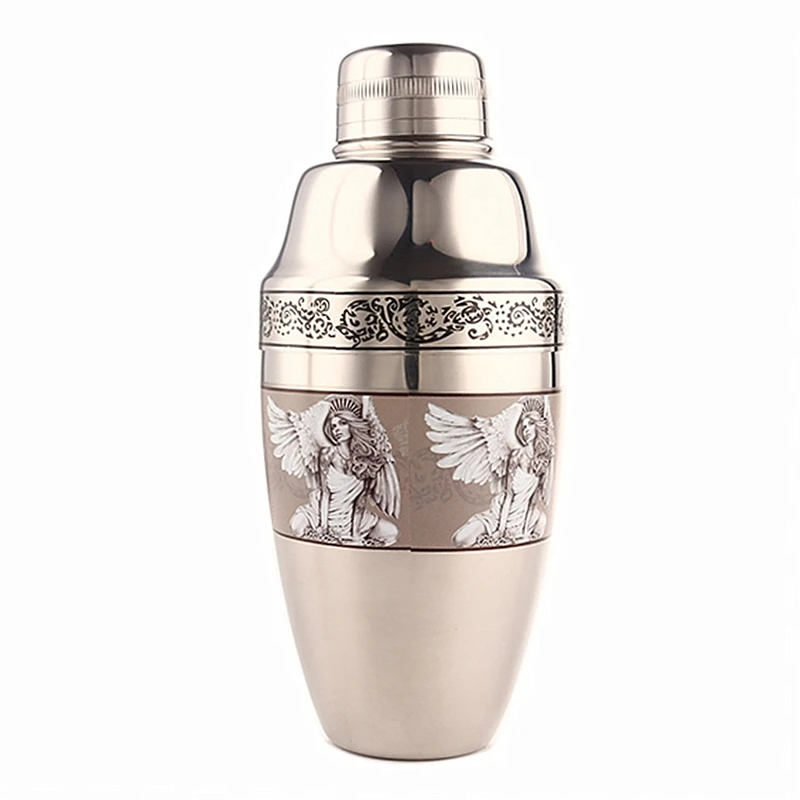 Nostalgic Chaplin Shaker Engraving Stainless Steel Cocktail Boston Bar Shaker Bar Tools
Nostalgic Chaplin Shaker Engraving Stainless Steel Cocktail Boston Bar Shaker Bar Tools