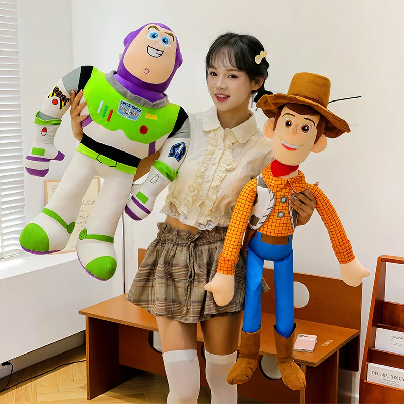 Disney Toy Story Buzz Lightyear & Woody Plush Doll Set Soft Stuffed Animal Toy Cartoon Figure Collectible Gift Home Decoration
Disney Toy Story Buzz Lightyear & Woody Plush Doll Set Soft Stuffed Animal Toy Cartoon Figure Collectible Gift Home Decoration