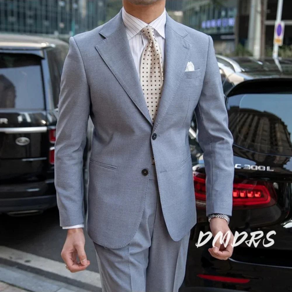 Hot Selling Wedding Suits For Men Solid Color Business Formal Casual Dress Suits 2 PCS Office Work Party Prom Homme customized
Hot Selling Wedding Suits For Men Solid Color Business Formal Casual Dress Suits 2 PCS Office Work Party Prom Homme customized