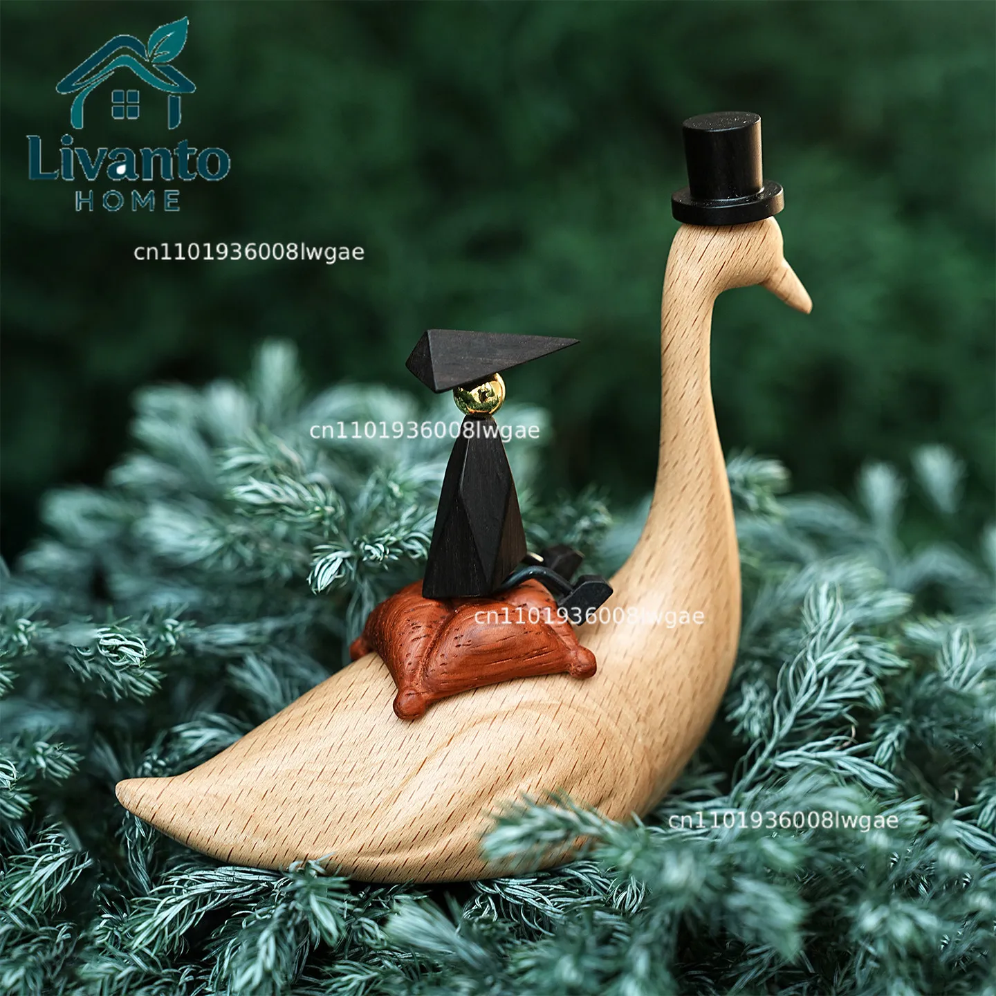 Original traveler Bard's fantasy paradise swan top hat solid wood high-end home desktop ornament birthday gift
Original traveler Bard's fantasy paradise swan top hat solid wood high-end home desktop ornament birthday gift