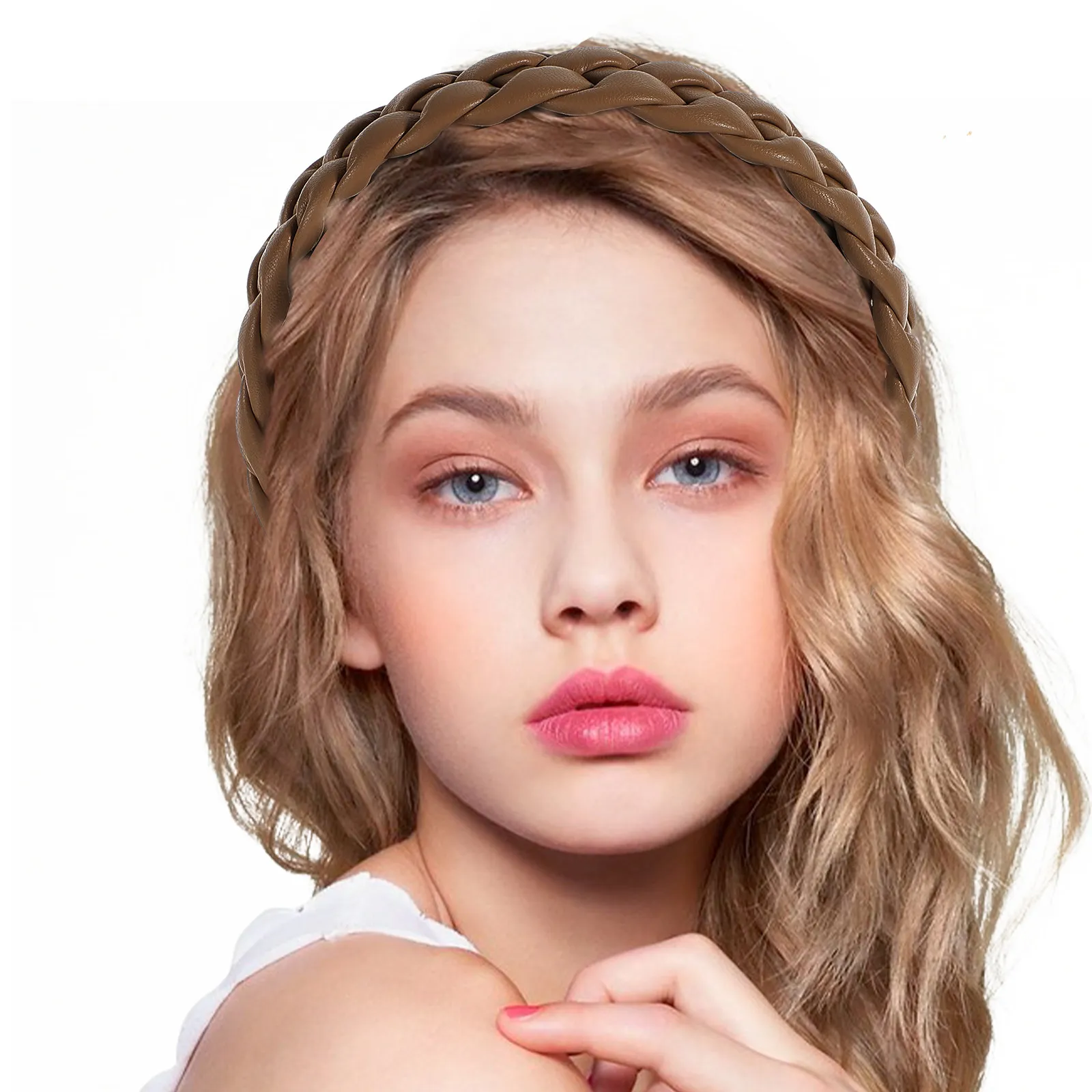 Braided PU Headband Creative Broadside Headdress for Festival Party Costume Xmas Hair Decor Women Hair Accessory
Braided PU Headband Creative Broadside Headdress for Festival Party Costume Xmas Hair Decor Women Hair Accessory