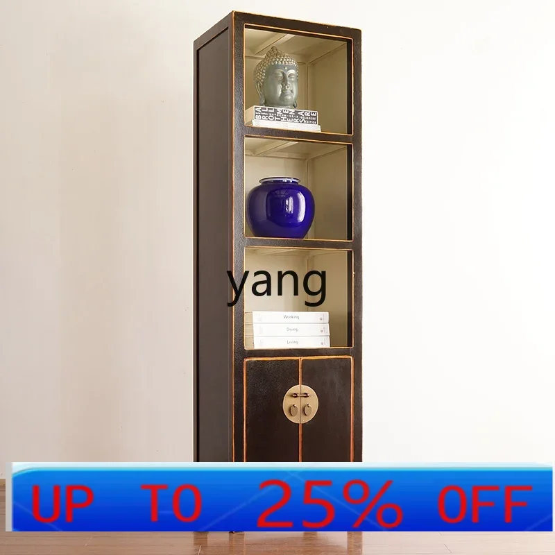 LTT новая китайская книжная полка в стиле ретро, пол из цельного дерева, узкий высокий книжный шкаф, стеллаж для хранения, встроенная стена
LTT новая китайская книжная полка в стиле ретро, пол из цельного дерева, узкий высокий книжный шкаф, стеллаж для хранения, встроенная стена