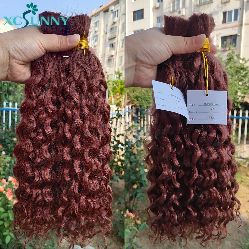 Bulk Human Hair For Braiding Loose Deep Bulk Human Hair Curly Extensions Bundles No Weft For Boho Braids Double Drawn Color 33
Bulk Human Hair For Braiding Loose Deep Bulk Human Hair Curly Extensions Bundles No Weft For Boho Braids Double Drawn Color 33