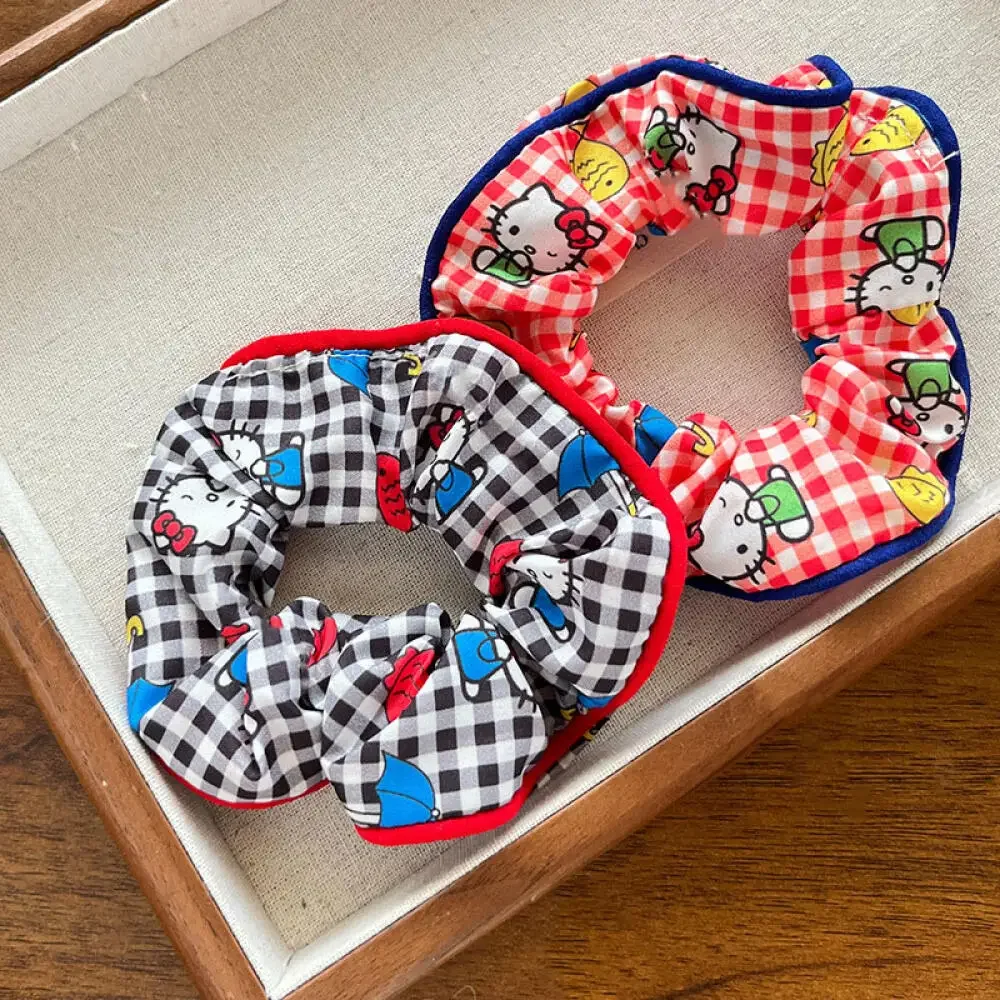 Резинки для волос в клетку Sanrio Hello Kitty, резинка для волос, милый сладкий котенок, кот, контрастные резинки для волос, резинка, аксессуары для волос
Резинки для волос в клетку Sanrio Hello Kitty, резинка для волос, милый сладкий котенок, кот, контрастные резинки для волос, резинка, аксессуары для волос