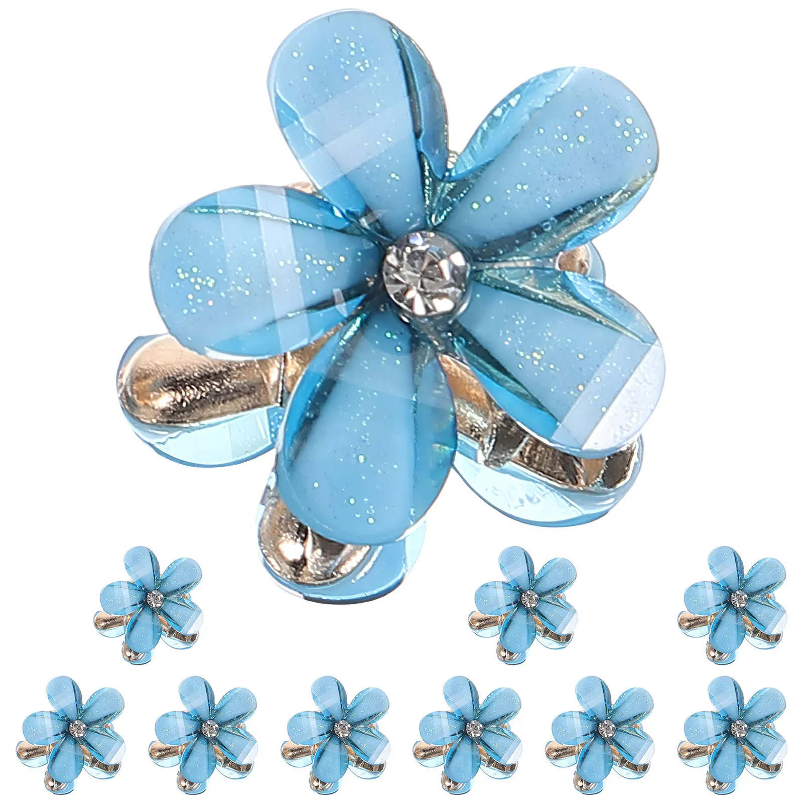 10Pcs Camellia Flower Hair Clips Mini Small Sparkling Hair Accessories for Everyday Party Birthdays Mini Flower Claw Clips 
10Pcs Camellia Flower Hair Clips Mini Small Sparkling Hair Accessories for Everyday Party Birthdays Mini Flower Claw Clips